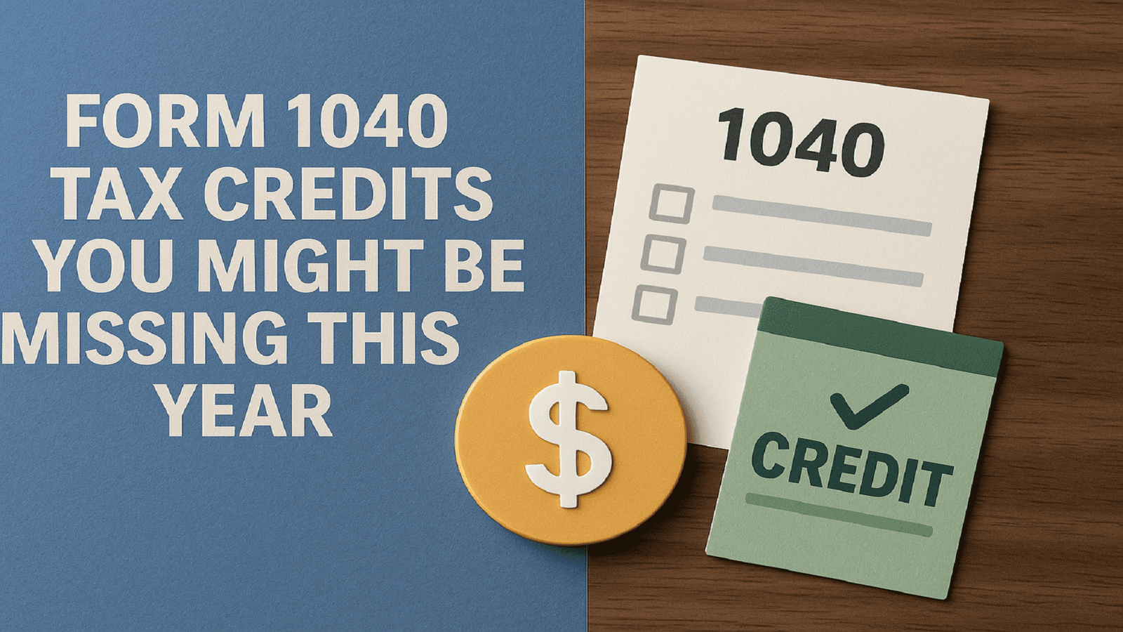 Form 1040 Tax Credits You Might Be Missing This Year