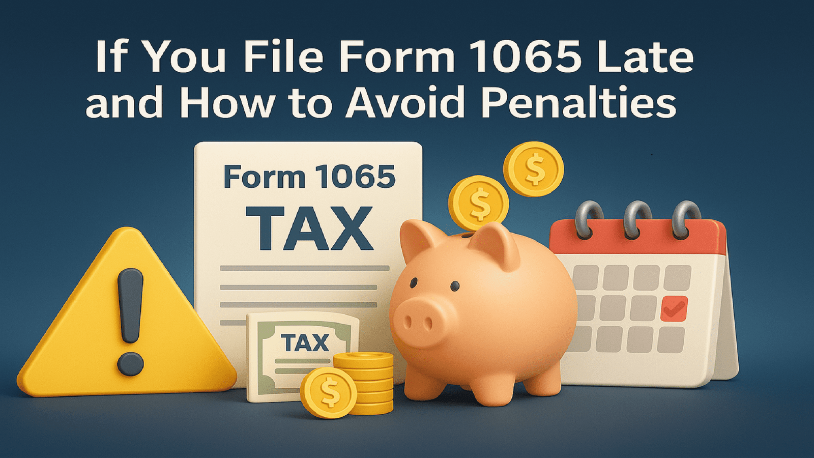 If You File Form 1065 Late and How to Avoid Penalties